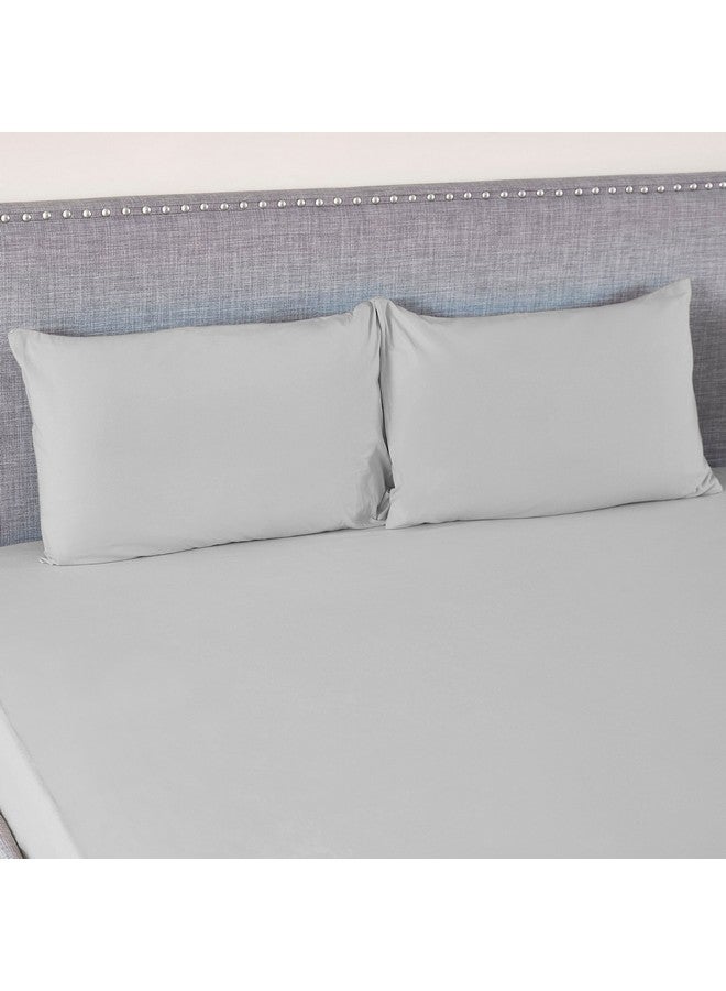 Home Box Ballina 2-Piece Solid Cotton Pillow Cover Set 75 x 50 cm  - Image 1
