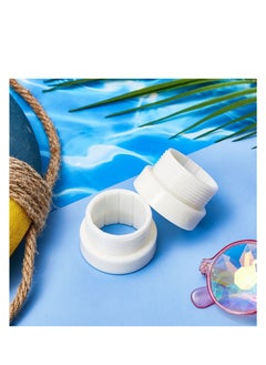 Excefore Pool Umbrella Stabilizer Adapter, Pool Umbrella Threaded Adapter Sleeves, Umbrella Pole Stabilizer, for Outdoor Patio Deck 1 3/4" Umbrellas Insert (White)  - Image 4