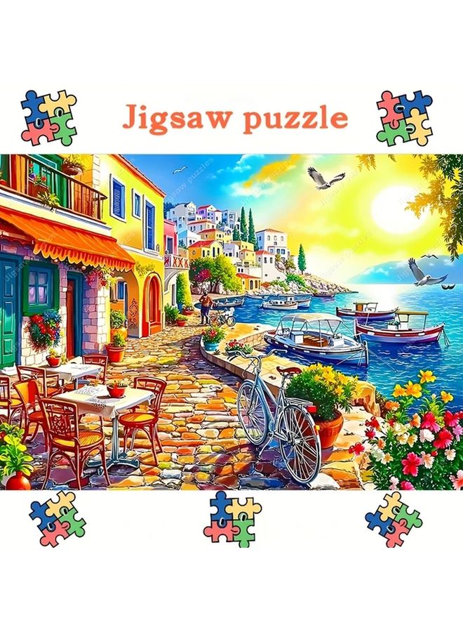 YF3484 2000 قطعة لغز للكبار ديكور الحائط ديكور المنزل هدية عيد الميلاد - Image 1