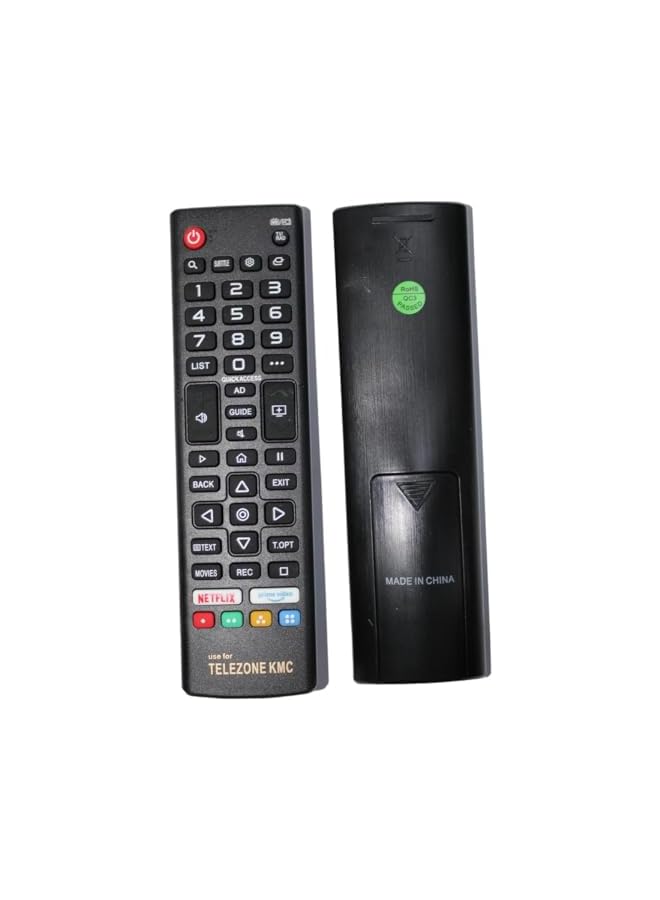 JAJEEK TV Remote Control for Telezone Kmc LCD LED TV - Image 5