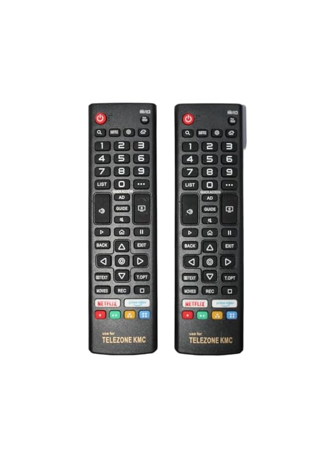 JAJEEK TV Remote Control for Telezone Kmc LCD LED TV - Image 4
