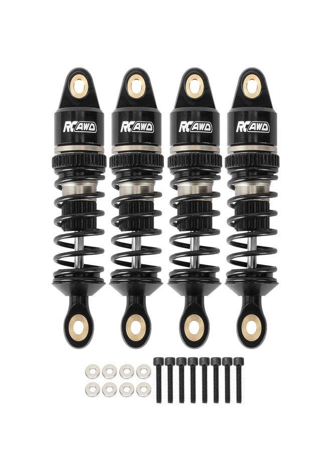 RCAWD RC Shocks Set for Losi 1/12 RC Racecar On-Road Car Upgrades, Front Rear Shock Absorbers Damper Parts Aluminum Titanium - Image 1
