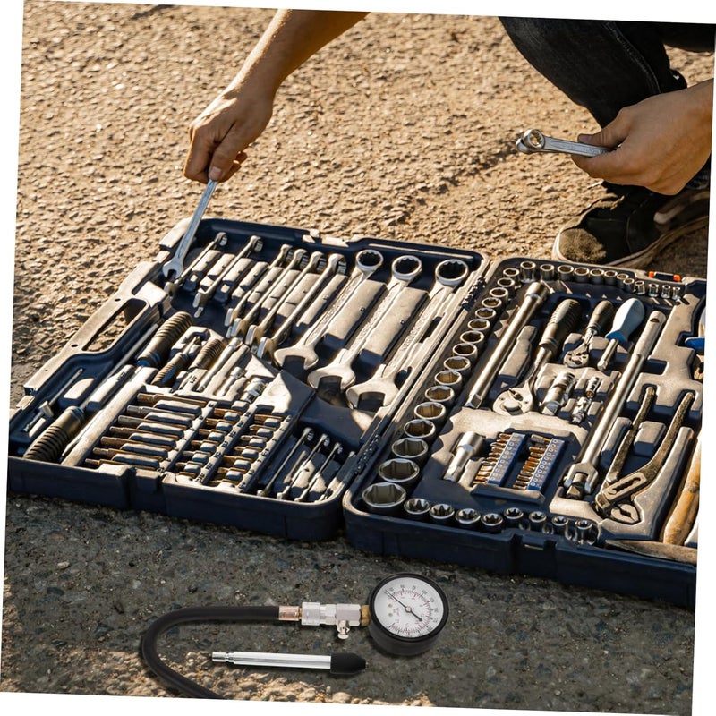 Stable base Luxshiny Engine Pressure Tester Kit Cylinder Compression Gauge Automotive Easy Use Narrow & wide space compatible Quick use-switch compatible build Multiple options Precision processed material Economical varied design options Longevity optimized build Efficiency boosted construction Easy hand assemble compatible Post-order arranged dispatch Easy lifting build Authorized haulage delivery Affordable trusted craftsmanship Reliable daily use design Multi-source stock guarantee Fast warehouse picking All-scene compatible build Compact trendy practical build Cleaner resistant Extra part combo compatible Daily use improved quality In-Kingdom stored commodity Assorted trendy color picks Wet anti slip Ready-to-ship local stock - Image 5