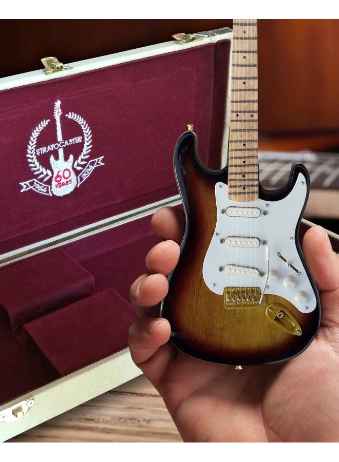 Axe Heaven FS-022 Licensed Fender Stratocaster 60th Anniversary Set - Case and Mini Guitar - Image 4