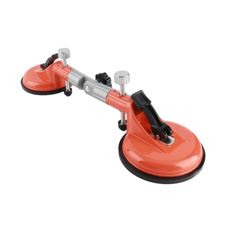 Tile Leveling Suction Cup: High Strength Die Cast Alloy Body - Non Slip Ergonomic Grip Adjustable Ratchet Tile Alignment Tool for Tile Installation and Glass Seam Alignment - Image 4