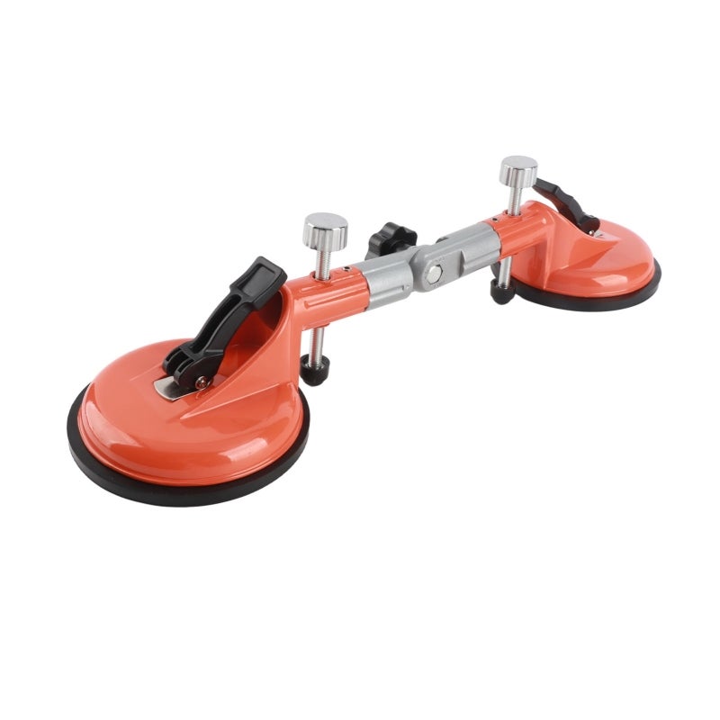 Tile Leveling Suction Cup: High Strength Die Cast Alloy Body - Non Slip Ergonomic Grip Adjustable Ratchet Tile Alignment Tool for Tile Installation and Glass Seam Alignment - Image 2