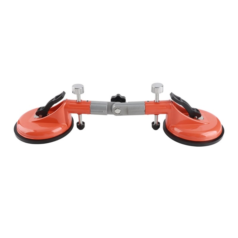 Tile Leveling Suction Cup: High Strength Die Cast Alloy Body - Non Slip Ergonomic Grip Adjustable Ratchet Tile Alignment Tool for Tile Installation and Glass Seam Alignment - Image 3