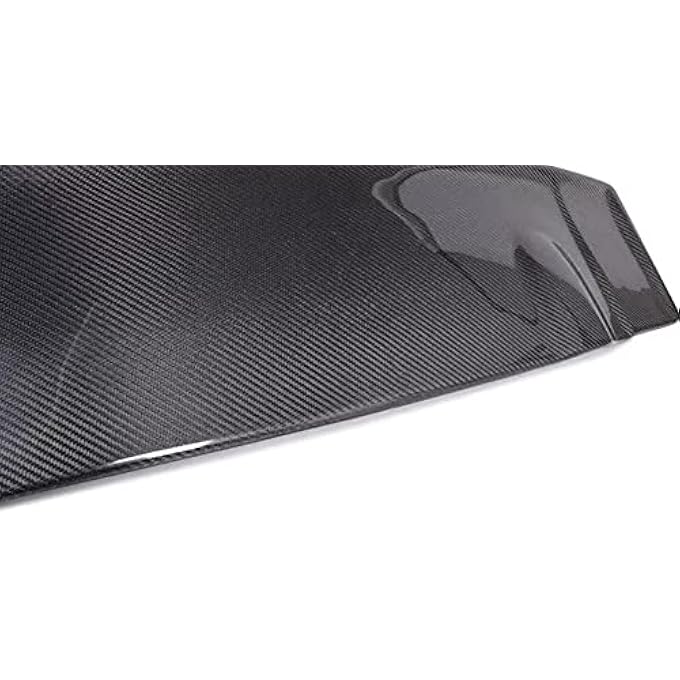 AUSMILA Car Rear Spoiler Extension Cap Wing for Volkswagen Scirocco MK3 R Facelift 2014-2019 - Image 3