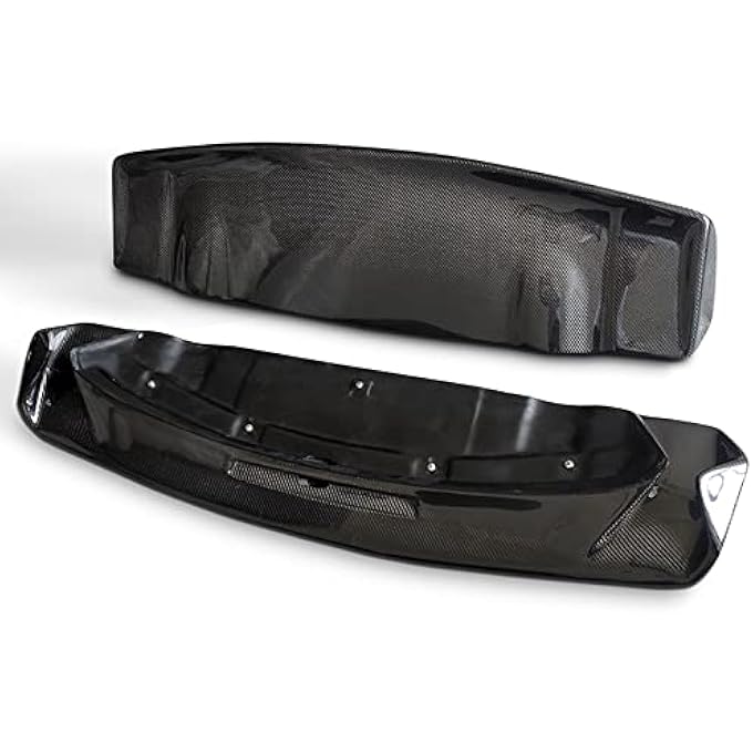 AUSMILA Car Rear Spoiler Extension Cap Wing for Volkswagen Scirocco MK3 R Facelift 2014-2019 - Image 5