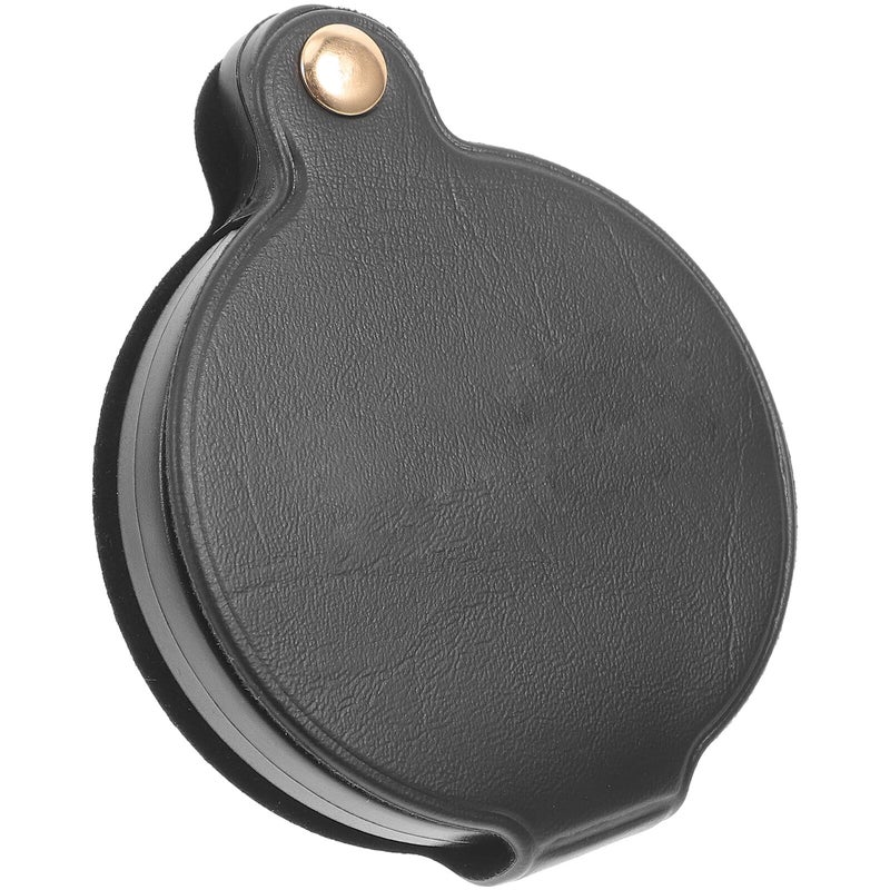 Foldable Handheld Magnifying Glass 60mm with Protective Cover for Reading and Outdoor Use - Image 2
