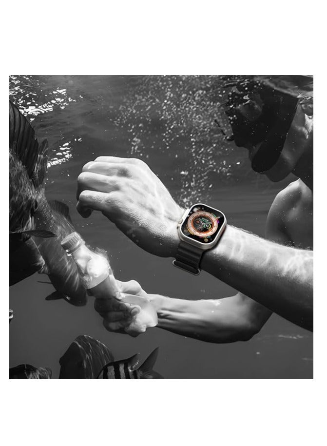 adhomax New T900 Ultra 2 smart watch Elegant Design 2.2" NFC, infinite display, Fitness Tracker, Heart Rate, Bluetooth, Wireless Charging, works with IOS and android, for men and women - Image 5