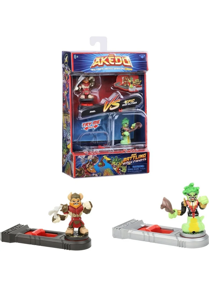 Giochi Preziosi Ake01000 Akedo 2-Piece Figure Pack - 14216
