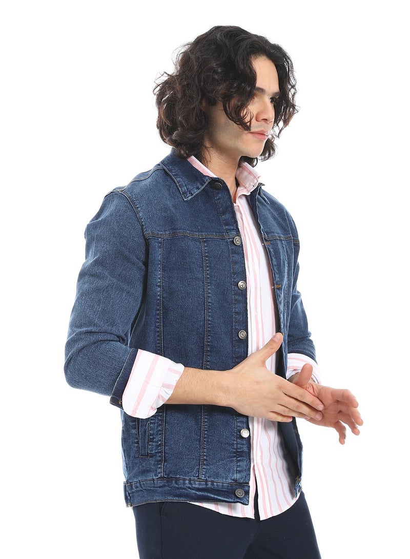 Deep Indigo Denim Jacket_Indigo