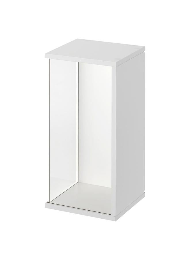 Zaboon Wall-mounted display cabinet, white, 50x25x25 cm - Image 1