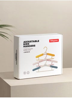Babycare Babycare - Adjustable Kids Hangers, Powder Pink, BPA-Free, Space-Saving Hangers, Non-Slip Design, Durable Plastic, Kid-Sized Hangers, Non-Toxic, Easy to Use, Portable, Ideal for Toddlers and Children’s Clothes  - Image 5