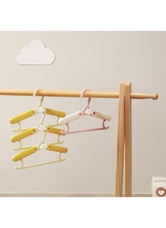 Babycare Babycare - Adjustable Kids Hangers, Powder Pink, BPA-Free, Space-Saving Hangers, Non-Slip Design, Durable Plastic, Kid-Sized Hangers, Non-Toxic, Easy to Use, Portable, Ideal for Toddlers and Children’s Clothes  - Image 4