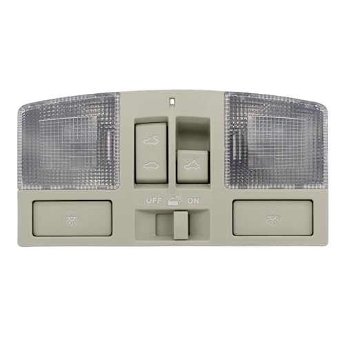 APPERFiT BBM6-69-970B-75 Overhead Console w/Sunroof Switch & Dome Light for Interior Roof Compatible with Mazda3 2010 2011 2012 2013 Ceiling Map Reading Light Accessories Parts - Image 1