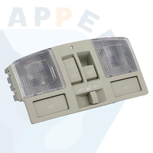 APPERFiT BBM6-69-970B-75 Overhead Console w/Sunroof Switch & Dome Light for Interior Roof Compatible with Mazda3 2010 2011 2012 2013 Ceiling Map Reading Light Accessories Parts - Image 3
