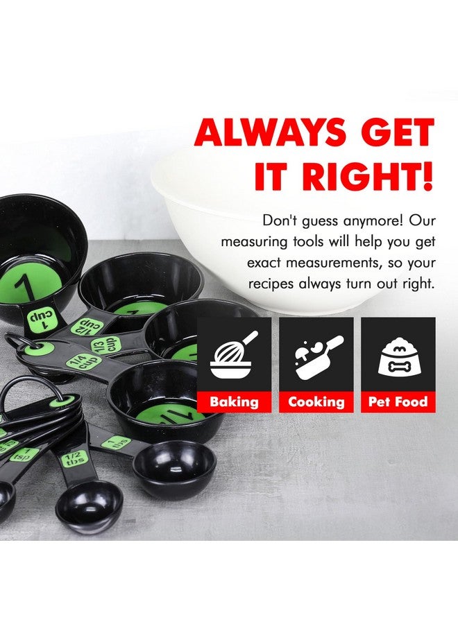 Chef Craft Measuring Tool Set, Green - Image 3