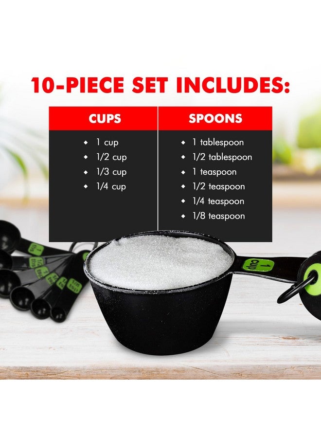 Chef Craft Measuring Tool Set, Green - Image 4