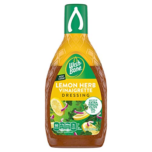 Wish Bone WishBone Extra Virgin Olive Oil Blend Lemon Herb Dressing 15 FL OZ - Image 1