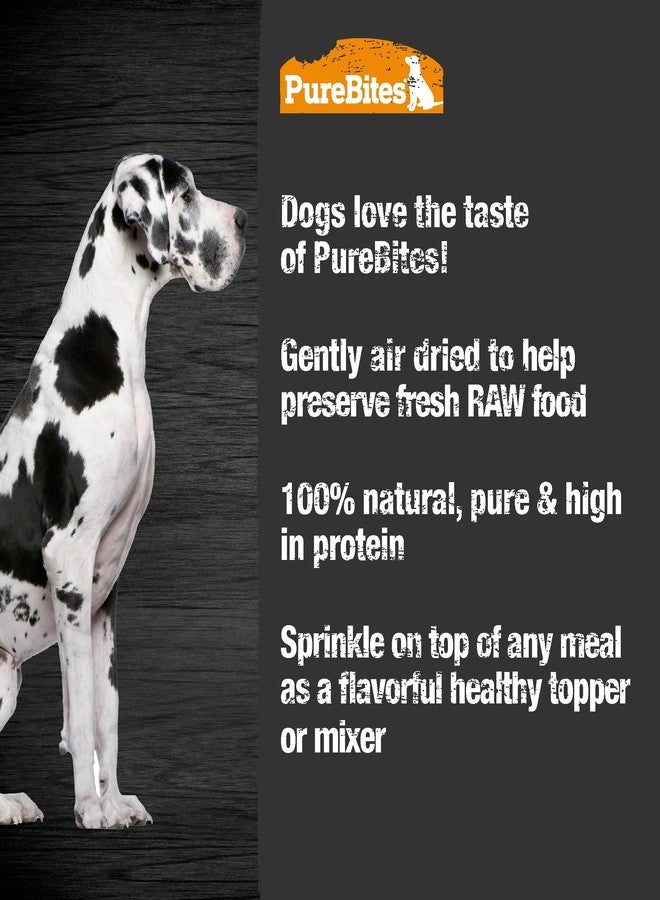 PureBites Air Dried Sprinkles Duck Dog Treats, 1 Ingredient, Made in Thailand, 3.5oz - Image 3