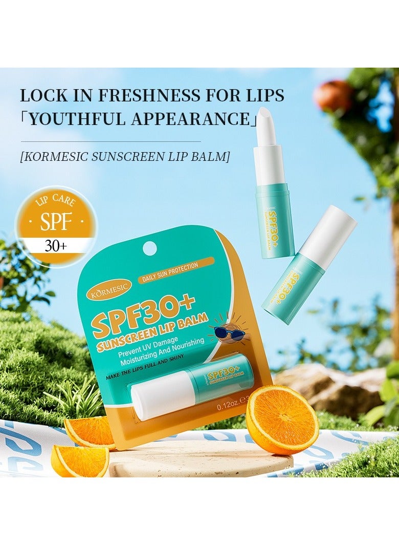 Kormesic 2pcs Lip Balm 3.5g - Moisturizing & Nourishing - Image 2