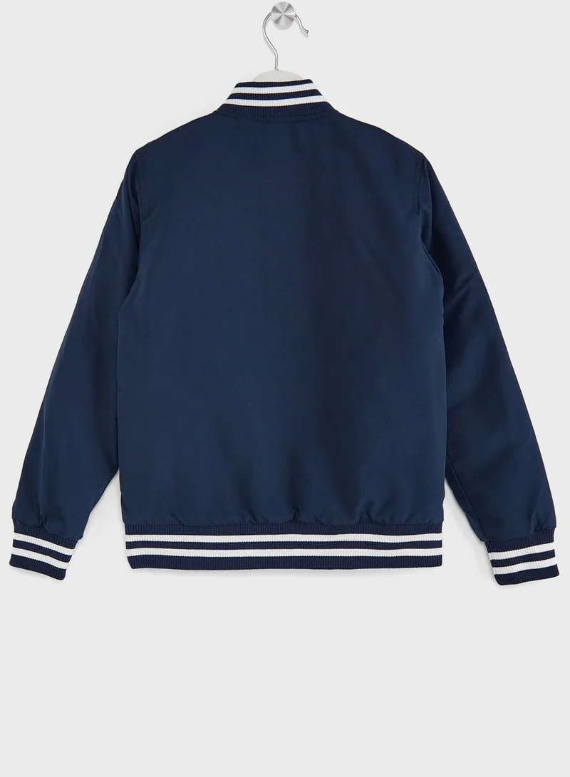 Jack & Jones Junior Youth Logo Bomber Jacket
