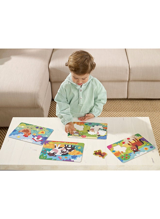 EDUCA My Jungle Animals 4 Puzzles  - Image 2