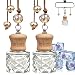 RoyAroma Hanging Car Air Fresheners 2 Pack Long Lasting Automotive air fresheners up to 3045 Days Non Toxic Natural Fragrance Car Diffuser Freshener for CarsHomeOffice Cool Ice - Image 2