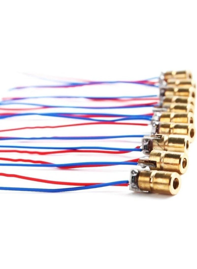 10 Red Laser Heads 5V 650nm 5mW - Image 3