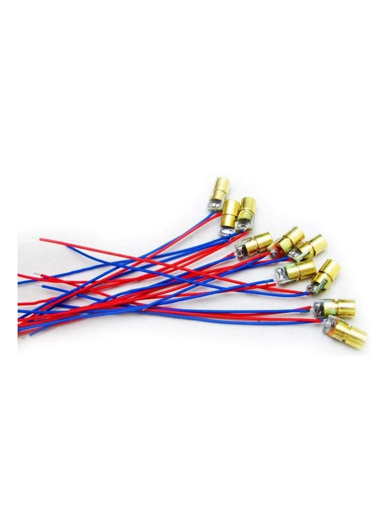 10 Red Laser Heads 5V 650nm 5mW - Image 4