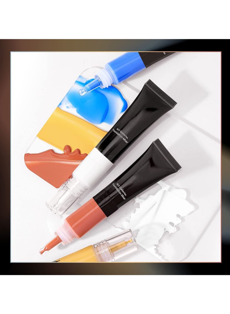 SYOSI Blue Foundation Blue Pigment Mixer Corrector Foundation Shade Adjuster Smooth and Light Blends Easily with Foundation Warm to Cold Cruelty-free - Image 5