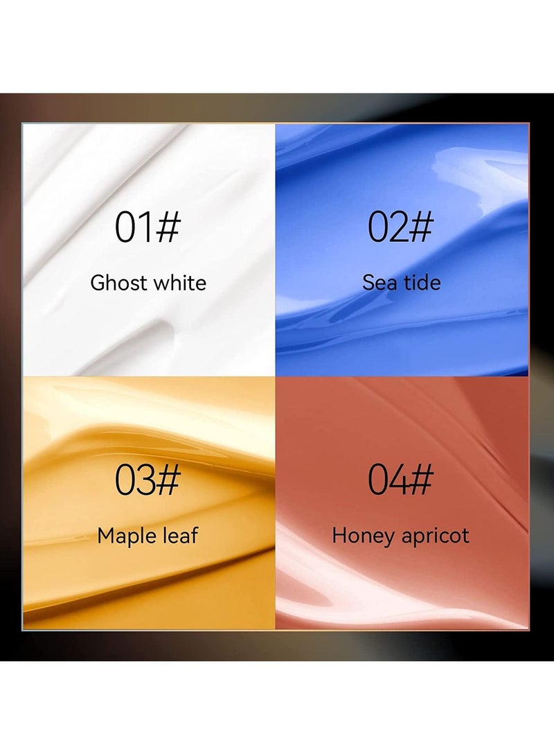 SYOSI Blue Foundation Blue Pigment Mixer Corrector Foundation Shade Adjuster Smooth and Light Blends Easily with Foundation Warm to Cold Cruelty-free - Image 4