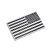 Fsforcar 3D Black American Flag Metal Car Sticker 315 x 2 USA Flag Decal Zinc Alloy Emblem for Truck Car Vehicles Motocycle Boat Black Mirrored - Image 2