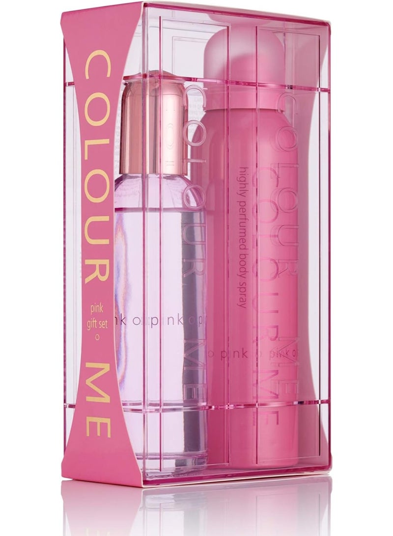 كولور مي مجموعة كولور مي ميلتون لويد كولور مي بينك (ث) عطر 100 مل + بخاخ للجسم 150 مل - Image 1