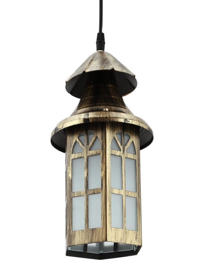 SINOMAN Metal Antique Hanging Lights for Living Room/Pendant Lights for Ceiling/Hanging Lamps for Home Decoration/Decorative Hanging Lights - Image 3