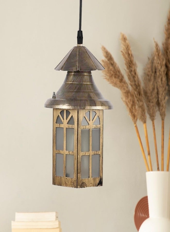 SINOMAN Metal Antique Hanging Lights for Living Room/Pendant Lights for Ceiling/Hanging Lamps for Home Decoration/Decorative Hanging Lights - Image 2