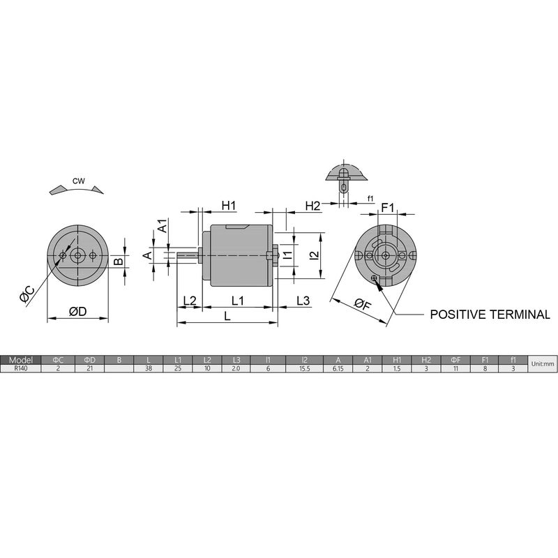 Fielect 5Pcs DC Motor 1.5-6V 5000-20000RPM Micro Motor Mini Motor Electric Motor Round Shaft for RC Boat DIY Car Toys Model DIY Hobby - Image 5