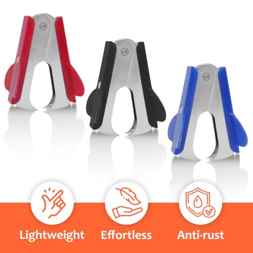 Ultimate Stationery Staple Remover 2 Pack Staple Puller Pinch Jaw Style Staple Remover Tool, Stapler Removers - Image 3