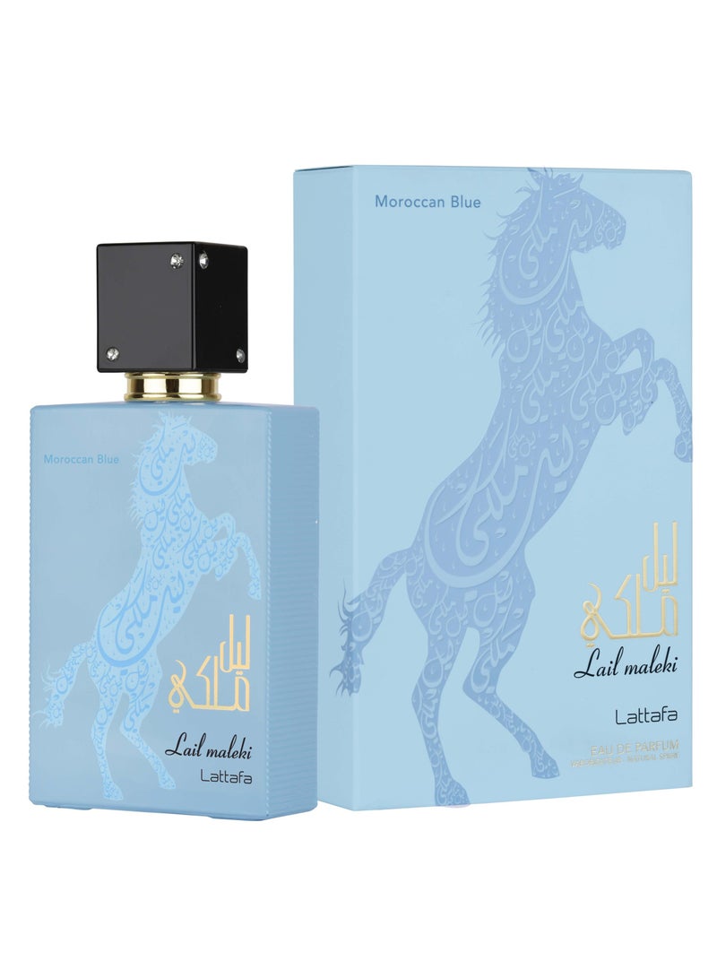 Lattafa Lail Maleki Moroccan Blue EDP100 ml - Image 1