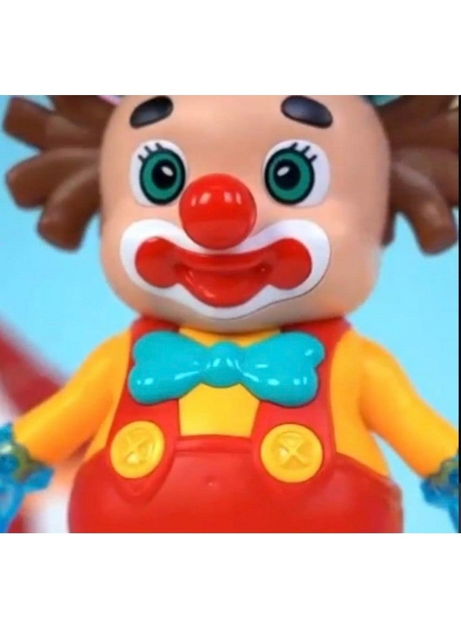 Goyal's Cute Funny-Face Dancing Clown Joker Toy with Music Flashing Lights and Real Dancing Action - Image 3