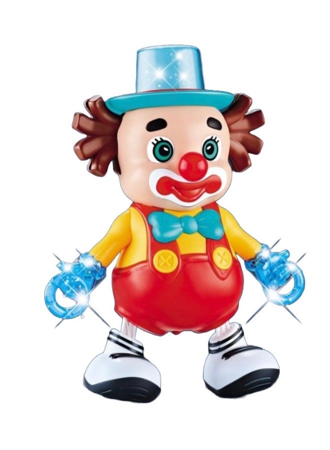 Goyal's Cute Funny-Face Dancing Clown Joker Toy with Music Flashing Lights and Real Dancing Action - Image 1