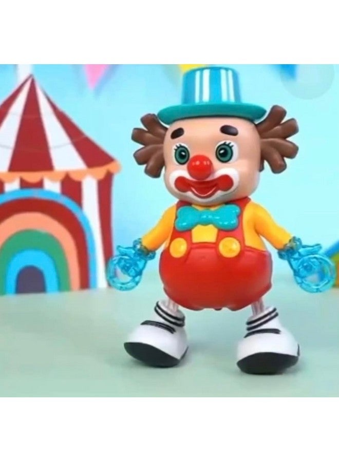 Goyal's Cute Funny-Face Dancing Clown Joker Toy with Music Flashing Lights and Real Dancing Action - Image 2