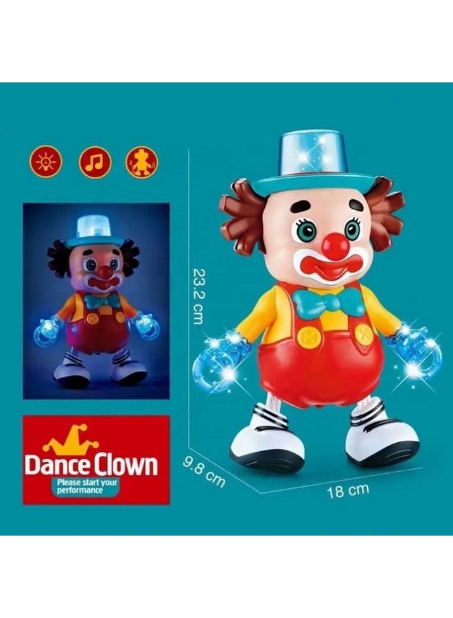 Goyal's Cute Funny-Face Dancing Clown Joker Toy with Music Flashing Lights and Real Dancing Action - Image 5