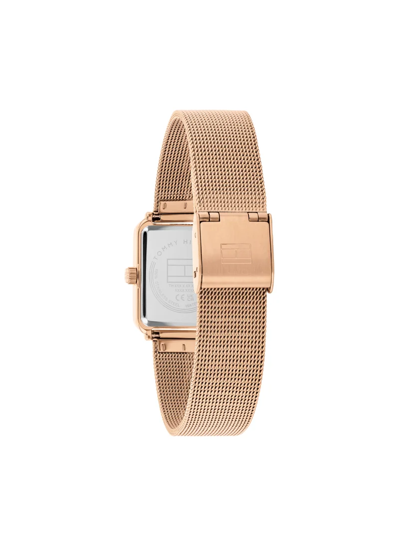 تومي هيلفيغر Tea Twist Mesh Strap Analog Bracelet Watch