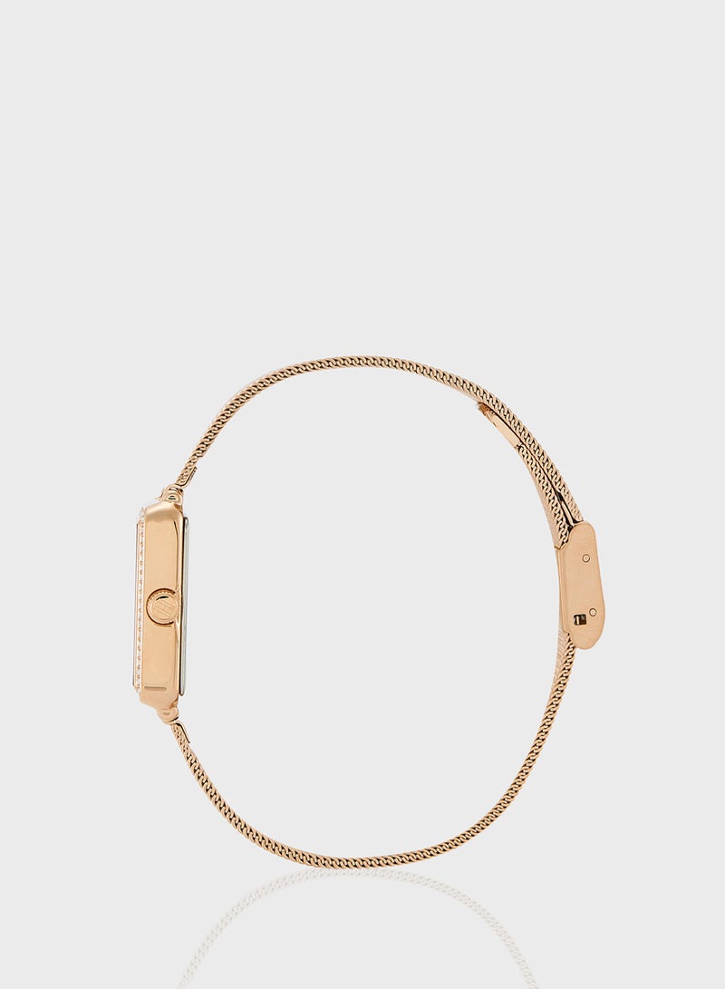 TOMMY HILFIGER Tea Twist Mesh Strap Analog Bracelet Watch  - Image 3