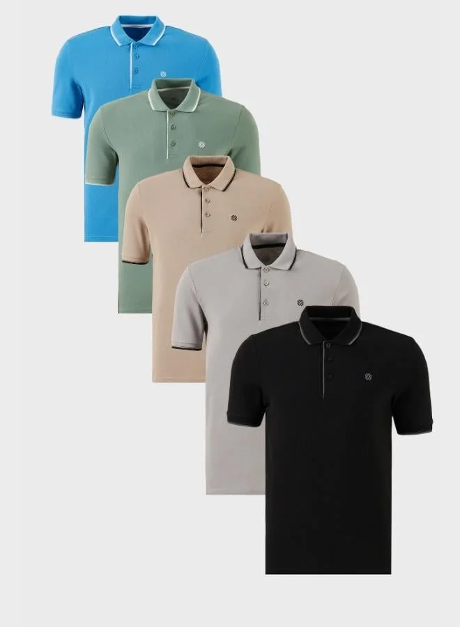 بوراتي تيشيرت رجالي قطن بولو  قطع