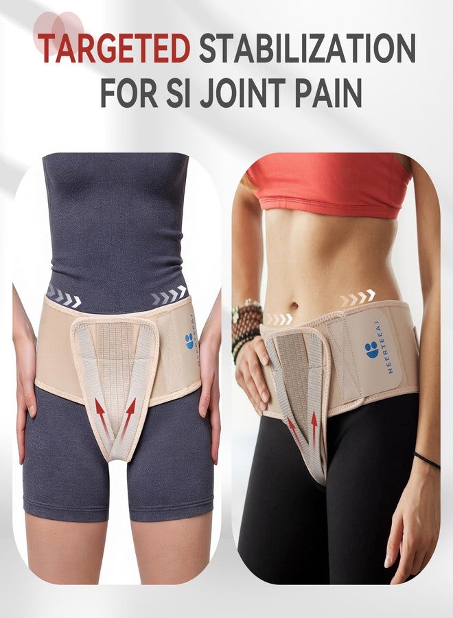 HEERTEEAJ Pelvic Support Belt Uterus Support Belt Women's Brace for Treating Dropped Bladder, Uterine Prolapse, Vulvar Varicosities, Postpartum and Symphysis Pubis Dysfunction - Image 2