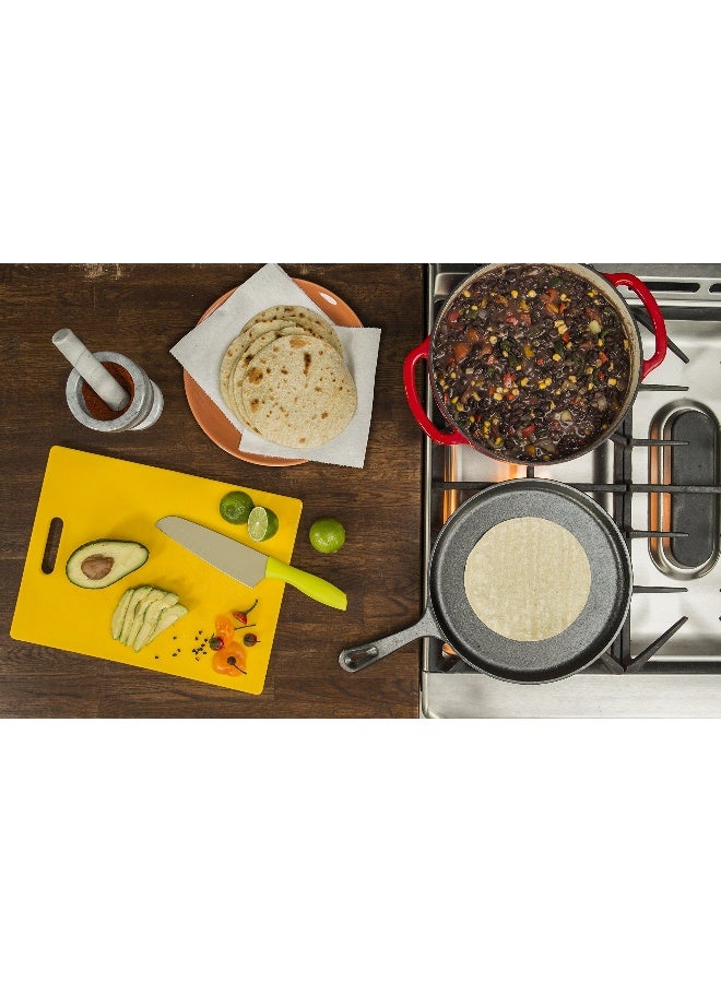 LODGE L9Og3 Griddle Pre-Seasoned Round Pan Perfect For Pancakes  Pizzas  And Quesadillas  Black  W 27.0 X H 3.8 X L 40.3 cm  Cast Iron  10.5 Inch  Pack Of 1  - Image 1